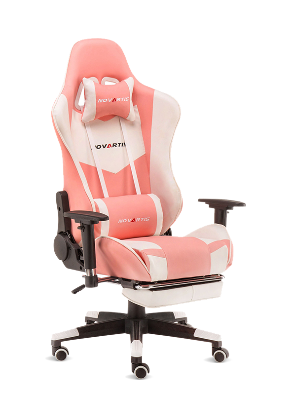 Großhandel hochwertiger PU-PVC Modern Racing Pink Gear Gaming-Stuhl 