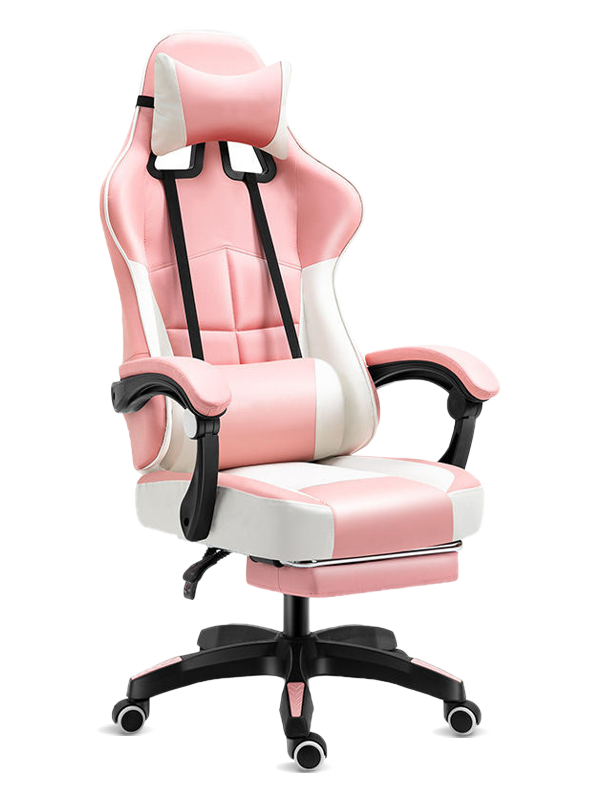 Hochwertiger Anji-Büro-Gamer-Stuhl-Hersteller, ergonomischer drehbarer Gaming-Stuhl mit Fußstütze 